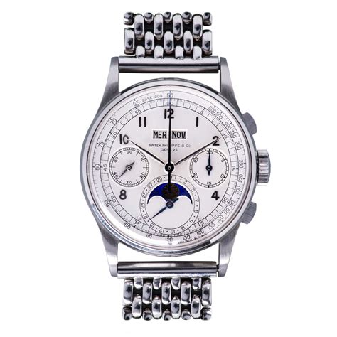 patek philippe 1518a|Patek Philippe 1518 stainless steel.